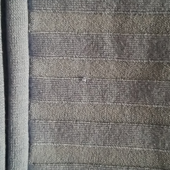 Bisou-Bisou blue ribbed crop top - Picture 5 of 6